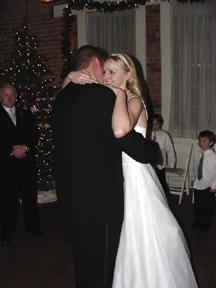 First dance as a married couple